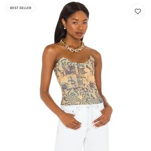 MIAOU Leia corset top.